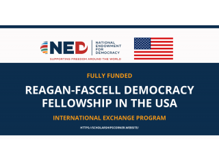 REAGAN-FASCELL DEMOCRACY FELLOWSHIPS!