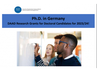 DAAD RESEARCH GRANTS TO GERMANY