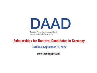 DAAD PHD SCHOLARSHIPS FOR SOCIAL SCIENCE STUDENTS