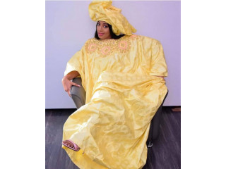 Disponible boubou Bazin Riche taille standard